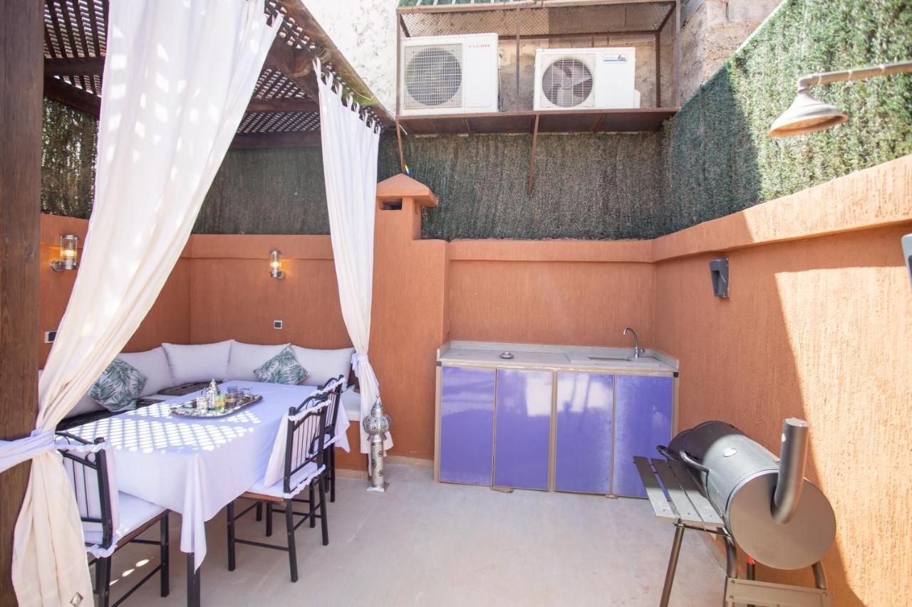 Charming Moroccan Riad 3 Bedroom With Pool And Terrace Марракеш Экстерьер фото
